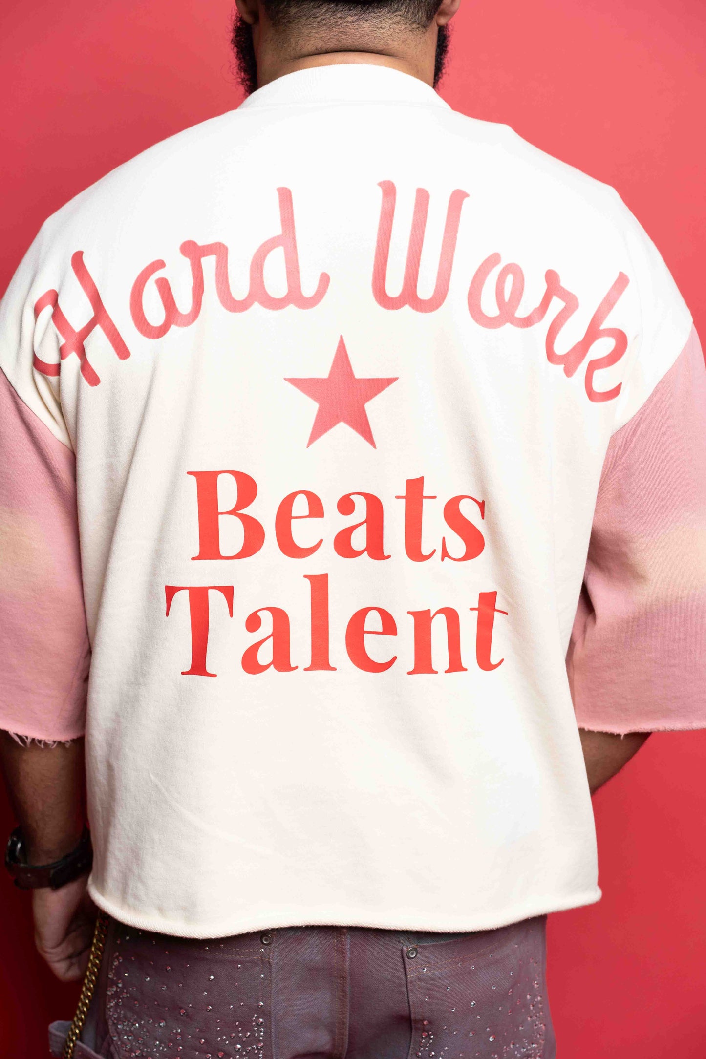BottleCap Boys Peaches N Cream Crewneck