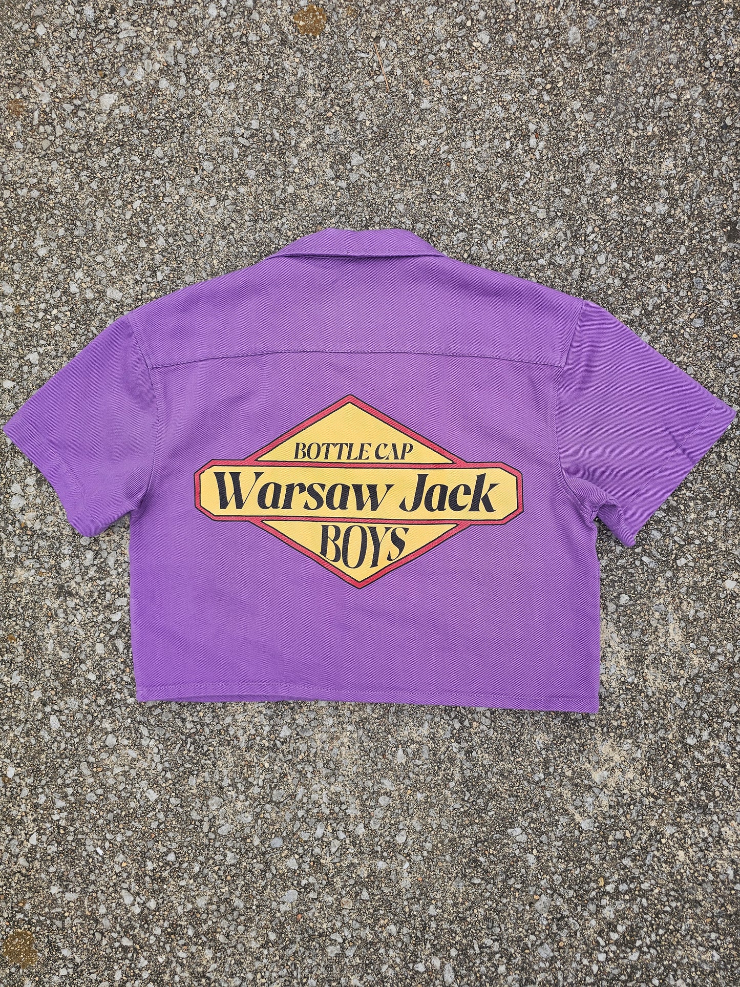 Deep Pockets Worker Shirt (Purple)